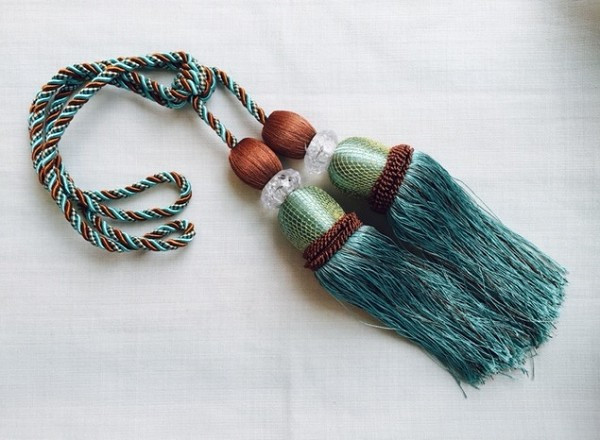 Embrasse Turquoise en Bruin