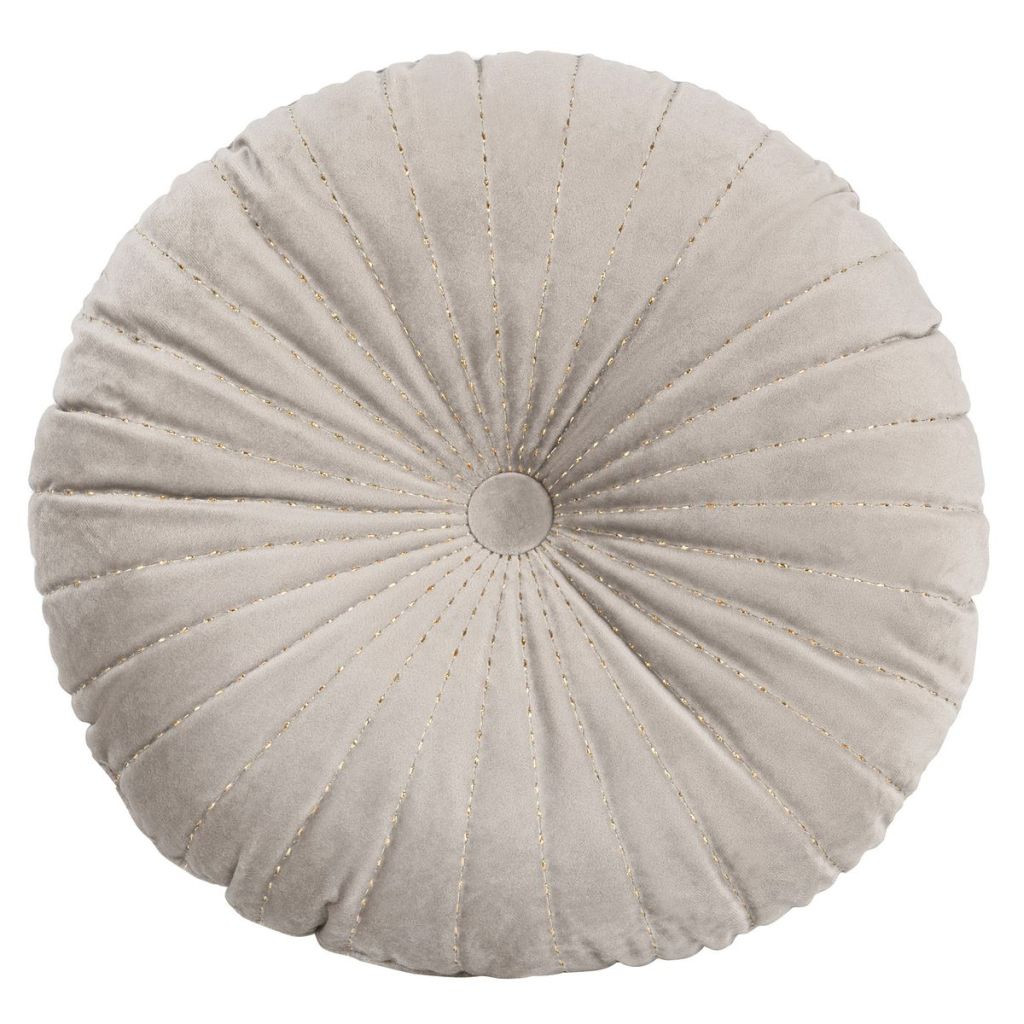 Kussen rond ROMAN Lichtbeige