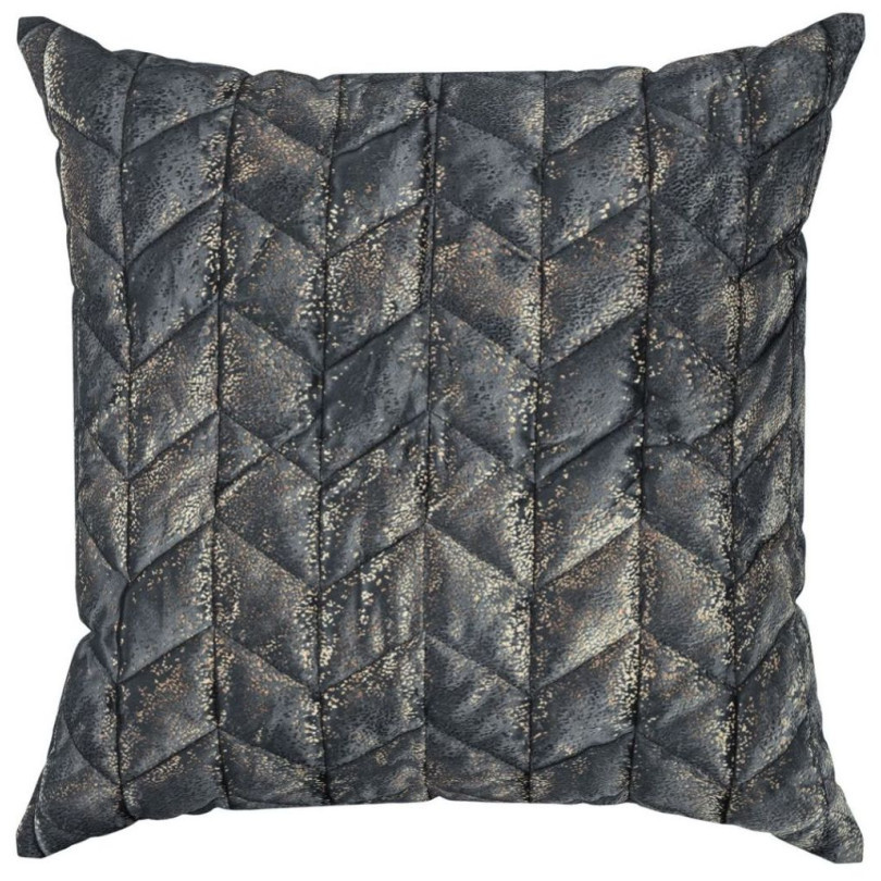 Sierkussenhoes zwart en goud 45x45cm
