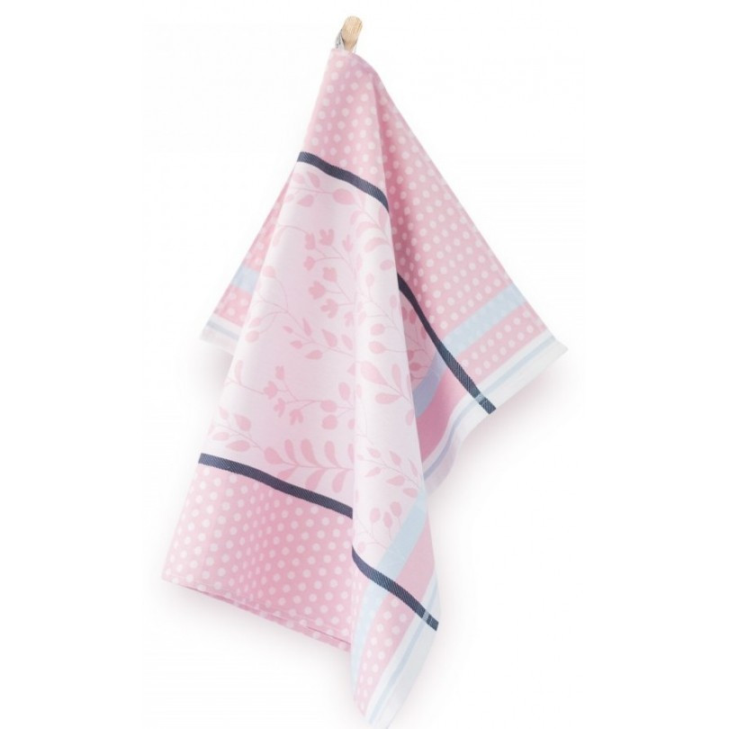 Theedoek roze