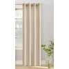 Velours gordijn met ringen SHARON Creme 140x250cm