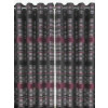 Ringgordijn Marianne Paars 2 stuks