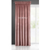 VELOURS GORDIJN MET PLOOIBAND BELLA DONKERROZE 140x270 cm